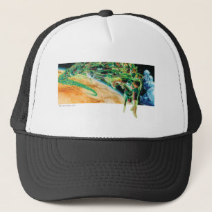 Casquette Lanternes de Gren volant dans l'espace