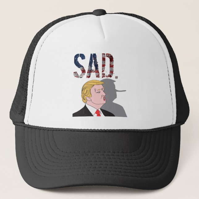 Casquette L'anti Président triste sarcastique drôle Donald (Devant)