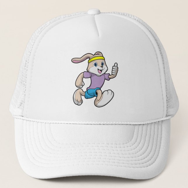 Casquette Lapin à Jogging avec bandeau (Devant)