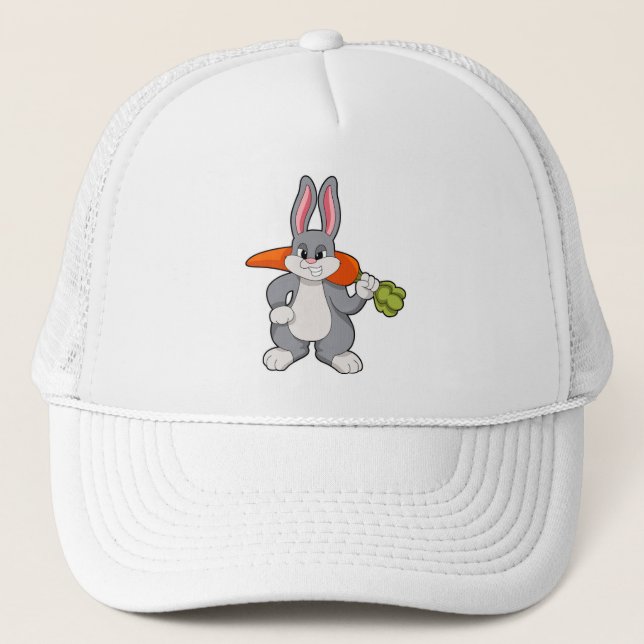 Casquette Lapin avec carotte (Devant)