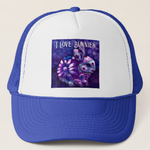 Casquette Lapin de Floral Fantaisiste Personnalisé