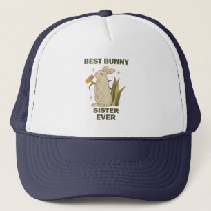 Casquette Lapin Drôle, Meilleure Soeur De Lapin Jamais, Amou