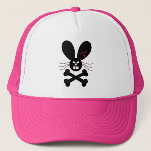 Casquette Lapin Émo Maléfique Os de la Croix