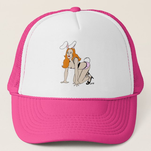Casquette lapine (Devant)