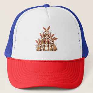 Casquette Lapins Noël Arbre Joyeux Noël Noël Noël Noël Noël