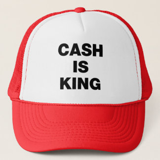 Casquette L'argent liquide est roi