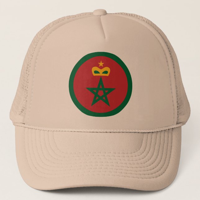 Casquette L'Armée de l'Air marocaine royale, Maroc (Devant)