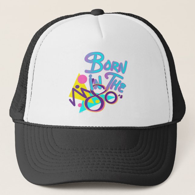 Casquette L'art de l'âge Cool des années 80 (Devant)