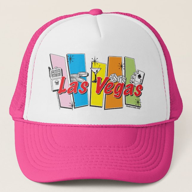 Casquette Las Vegas-Retro (Devant)