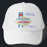 Casquette Las Vegas s'enfuient pour se marier faire-part<br><div class="desc">Prévoyez de s'enfuir pour se marier à Las Vegas,  Nevada,  et célébrez votre mariage spécial chaque fois que vous utilisez cette casquette de baseball personnalisée.</div>