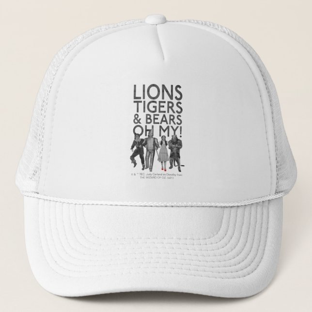 Casquette L'Assistant D'Oz™ | Lions Tigers & Ours Oh My! (Devant)