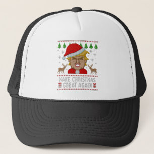 Casquette L'atout font à Noël le grand encore chandail laid