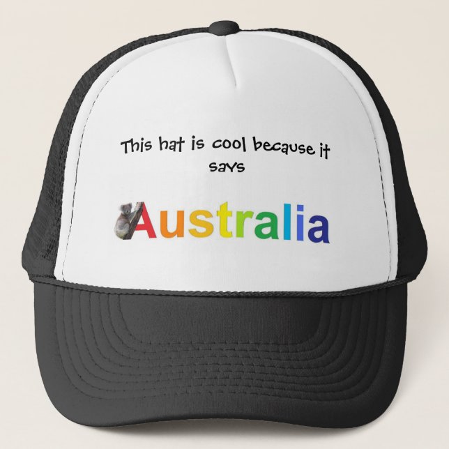Casquette l'australie (Devant)