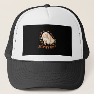 Casquette L'automne dit joli lapin automne c'est l'automne v
