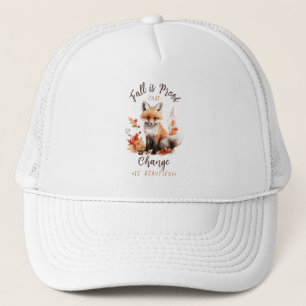 Casquette L'Automne Est La Preuve Que Le Changement Est Beau