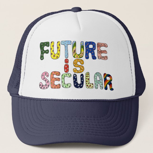 CASQUETTE L'AVENIR EST LAÏQUE (Devant)