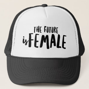 Casquette L'avenir est le chapeau de camion féminin