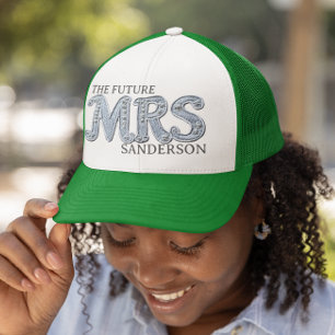 Casquette L'avenir Mme Bride Faux Brodée Patch