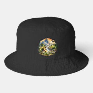 Casquette L'aventure est juste chapeau de seau côtier USA