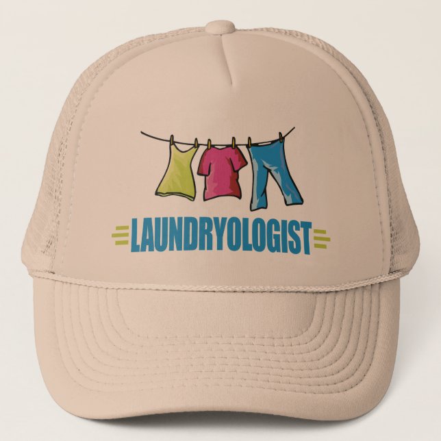 Casquette Laverie amusante (Devant)