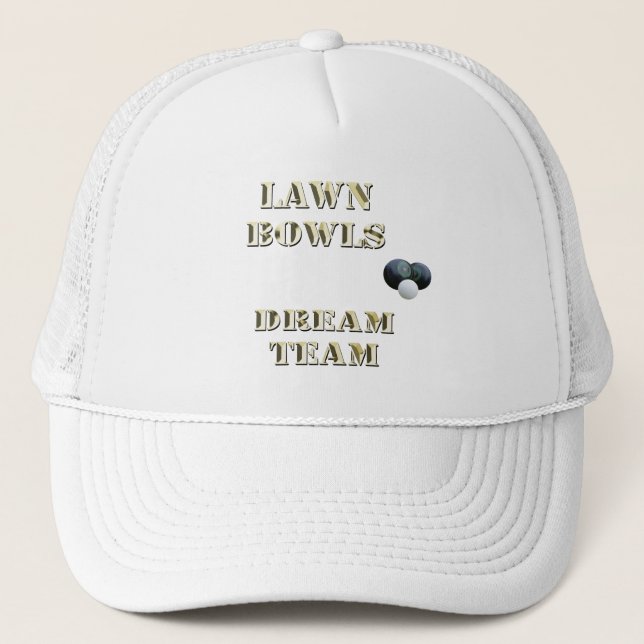 Casquette Lawn Bowls Dream Team, (Devant)