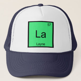 Casquette Layne Nom Chimie Élément Tableau périodique