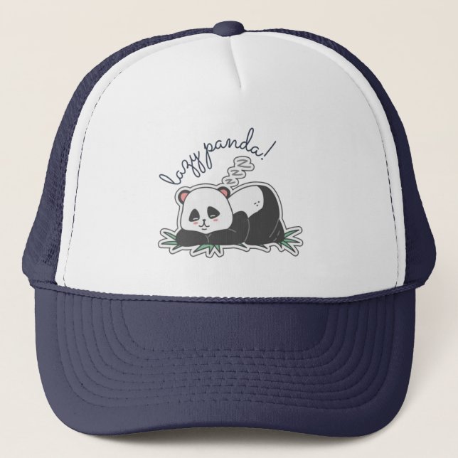 Casquette Lazy Panda (Devant)