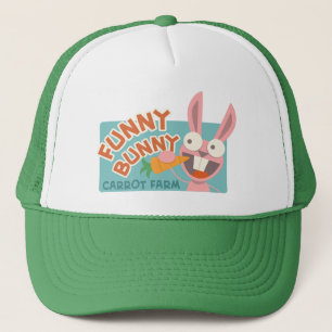 Casquette L'Casquette de Funny Bunny Farmer