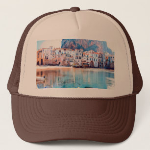 Casquette ldp CEFALÙ - Sicile - plage - panorama