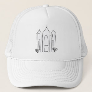 Casquette LDS Salt Lake City Temple simple modern mormon  