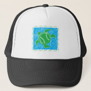 Casquette Le base-ball de plage de tortue