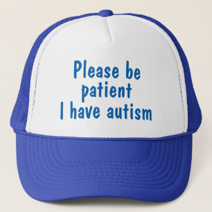 Casquette Le bleu veuillez être patient j'ont le chapeau