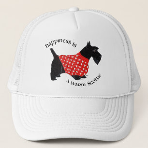 Casquette Le bonheur est un Scottie chaud