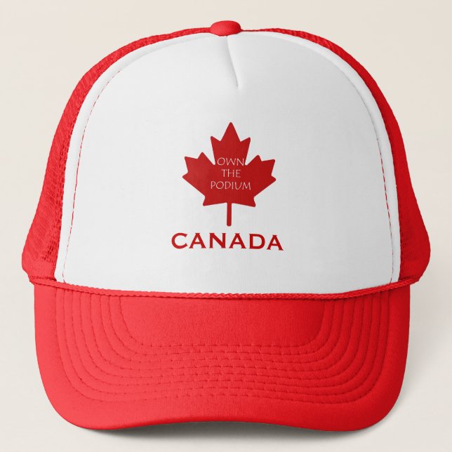 Casquette Le Canada possèdent le Podium2 (Devant)