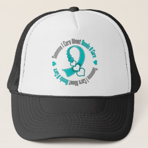 Casquette Le cancer du col de l'utérus quelqu'un soin d'I a