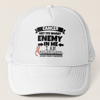 Casquette Le Cancer Utérin A Atteint Son Pire Ennemi En Moi