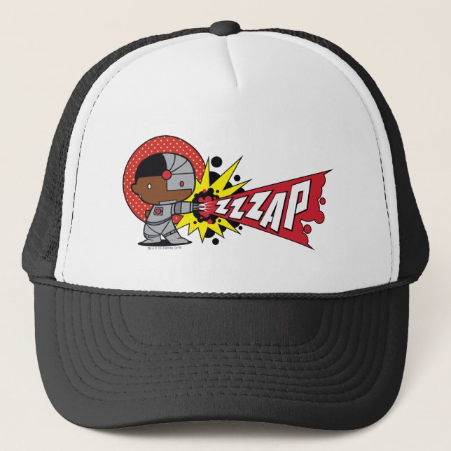 Casquette Le canon Cybernétique de Chibi Cyborg (Devant)