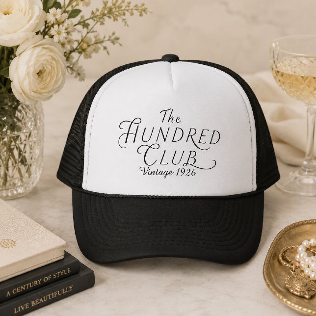 Casquette Le Centenaire du Hundred Club (Créateur téléchargé)
