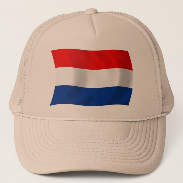 Casquette Le chapeau au drapeau des Pays-Bas (Devant)