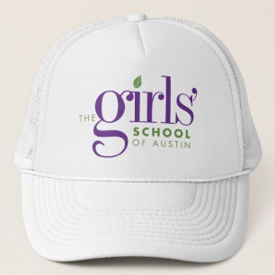 Casquette Le chapeau de camion imprimé de l'école des filles