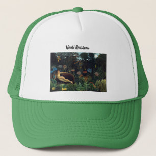 Casquette Le chapeau de camion vert rêve d'Henri Rousseau