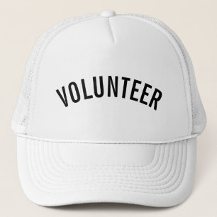Casquette Le chapeau du camionneur de volontaires noirs
