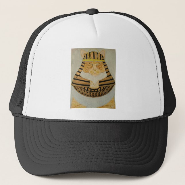 Casquette Le chat de pharaon (Devant)