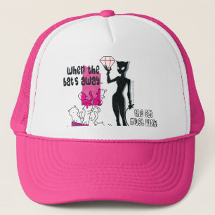 Casquette Le chat doit jouer