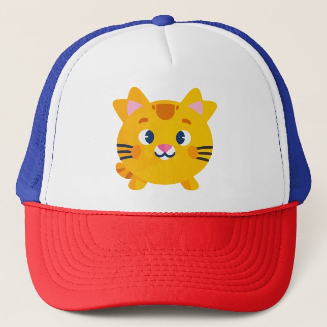 Casquette Le chat or (Devant)