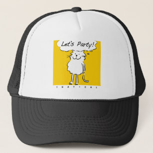Casquette Le chat veut faire la fête !