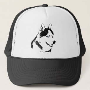 Casquette Le chien de traîneau couvre des cadeaux de
