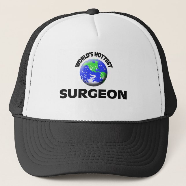 Casquette Le chirurgien le plus chaud du monde (Devant)