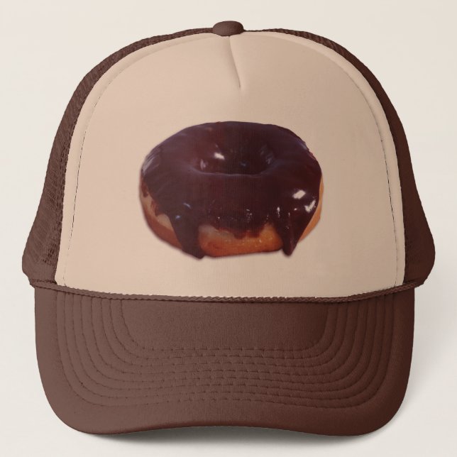 Casquette Le chocolat a couvert le beignet (Devant)