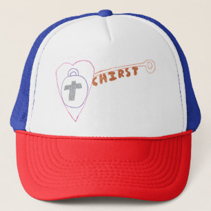 Casquette Le Christ est le chapeau du camionneur clé